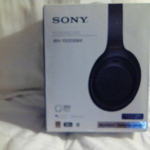 Sony WH-1000 midnight blue wireless headphones